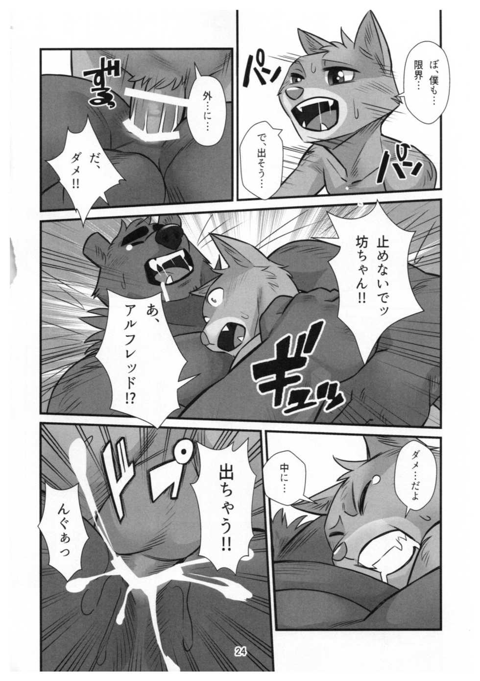 (Kansai! Kemoket 6) [Yuutopia (Oaks)] Kuma Shitsuji Alfred - Page 23