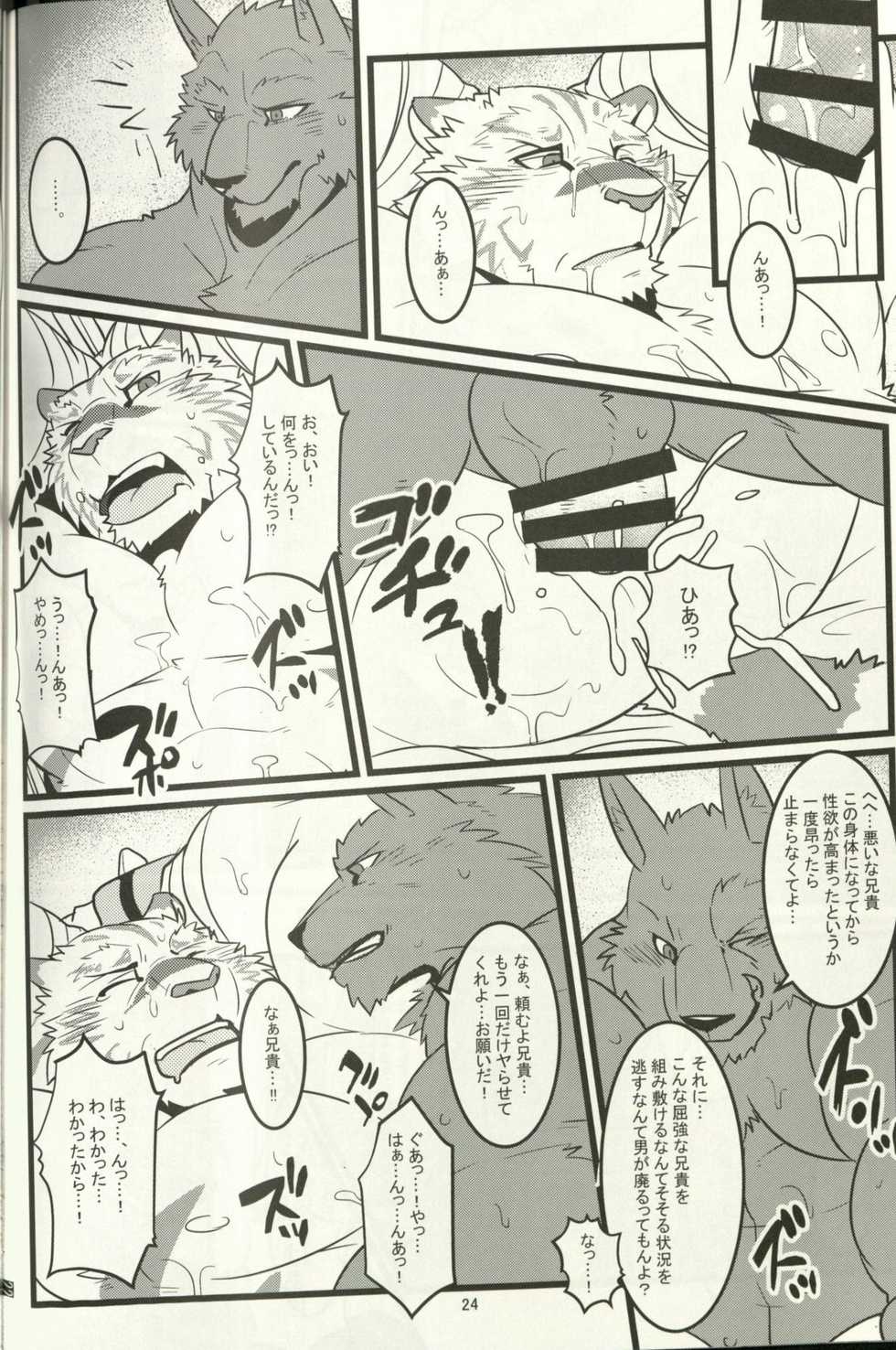 (Kansai! Kemoket 8) [Tora no Kakurega (Ochatora)] Youhei to Kizoku to Fushigi na Yadoya (Zero kara Hajimeru Mahou no Sho) - Page 23