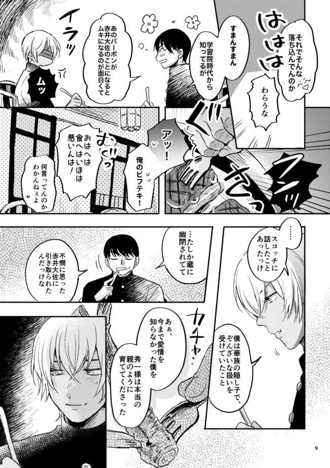 [SHIRUSOBA (YUN)] Yuki no Hate (Detective Conan) [Digital] - Page 8