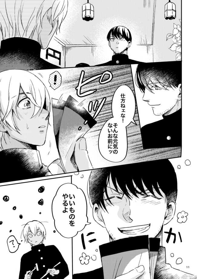 [SHIRUSOBA (YUN)] Yuki no Hate (Detective Conan) [Digital] - Page 10