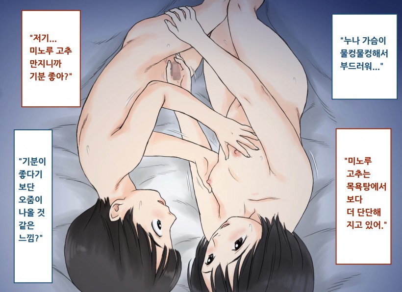 [Atori K] Seini Kyomi O Mochi Hajimeta Ane To Ototo No Shotaiken | 성에 관심을 갖기 시작한 누나와 동생의 첫 경험 [Korean] [Hellven] - Page 23