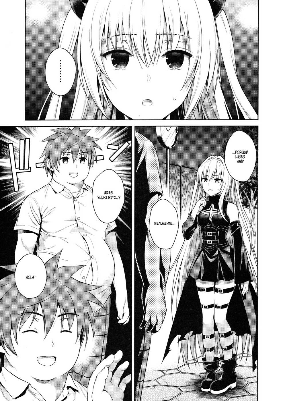 (C90) [Maniac Street (Sugaishi)] Trans Generation (To LOVE-Ru) [Spanish] [LUKES] - Page 4