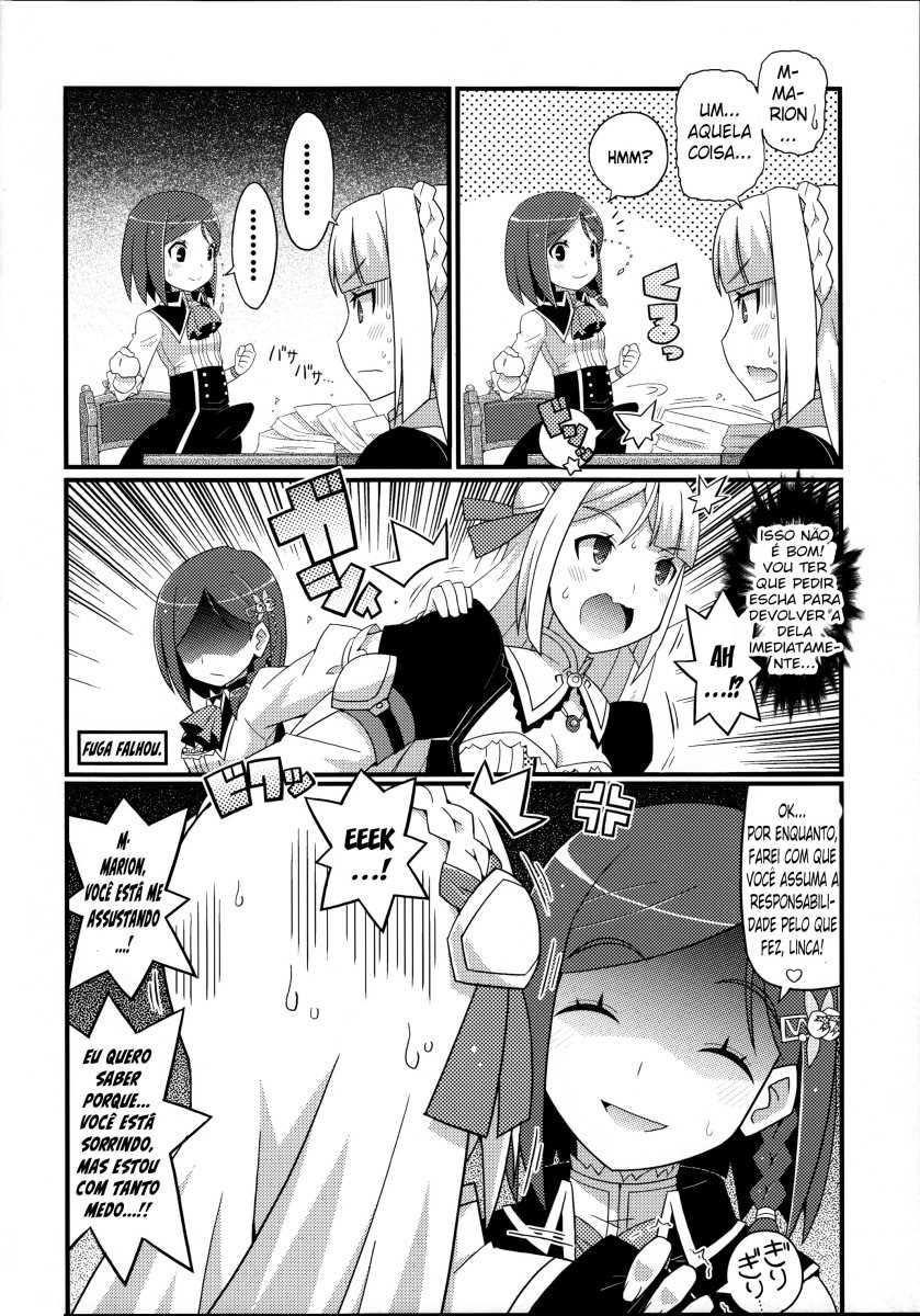 (C86) [Etoile Zamurai (Yuuno)] Suki Suki Marion & Linka (Atelier Series) [Portuguese-BR] - Page 7