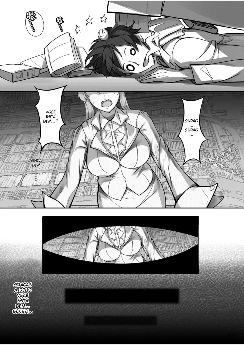 (C95) [Nameless (Tsuki no Senninno)] Kyoushi Taiken (Fate/Grand Order) [Portuguese-BR] [Ninjaboy] - Page 18