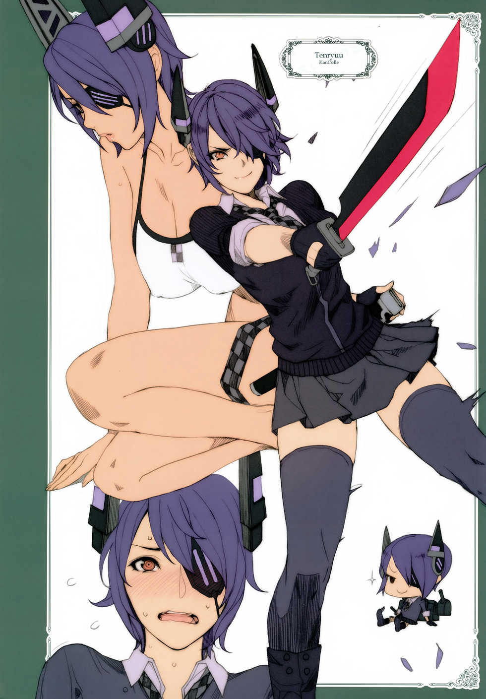 (C89) [Mousou Colosseum (Oda non)] H na Toshiue Chara no Rakugaki - Rough Manga Hon (Various) [Polish] - Page 7