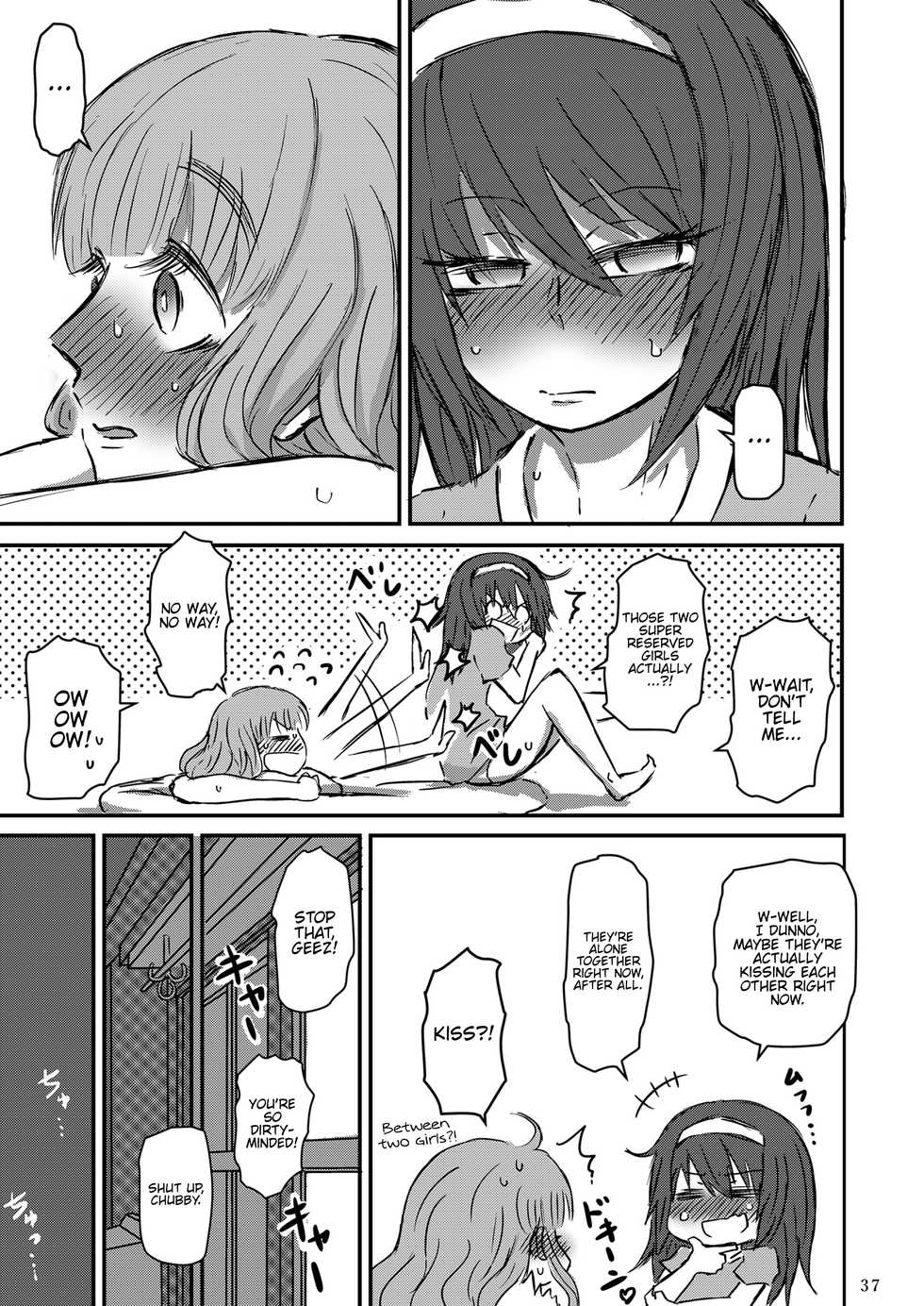 [Ooarai Nourakudou (Noumen)] Taikai ni Shizumu. (Girls und Panzer) [English] {Hennojin} [Digital] - Page 38
