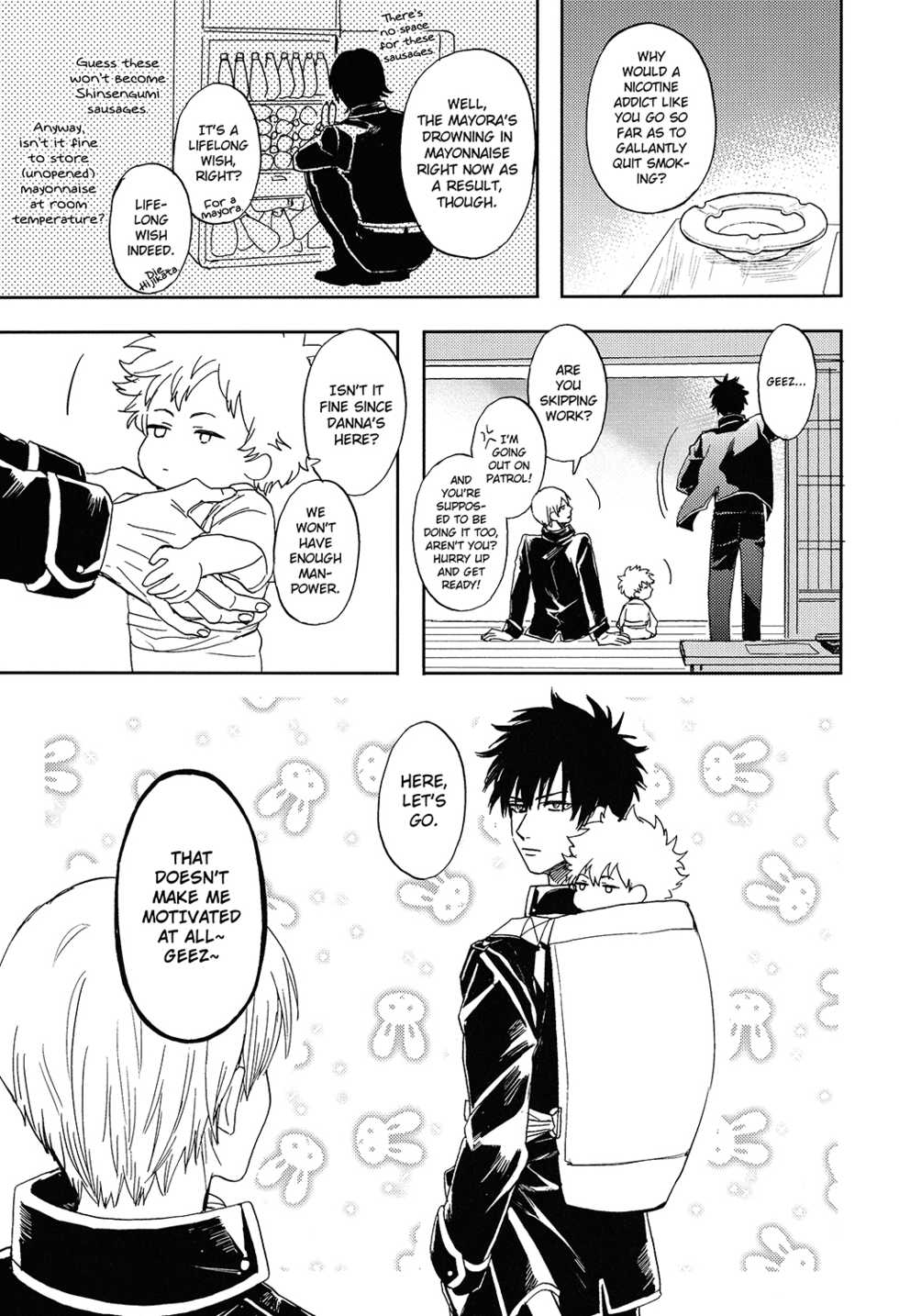 (C91) [Gekirin (Syaku)] Sono Hoshi wa Ochita (Gintama) [English] [Baragaki Scans] - Page 36