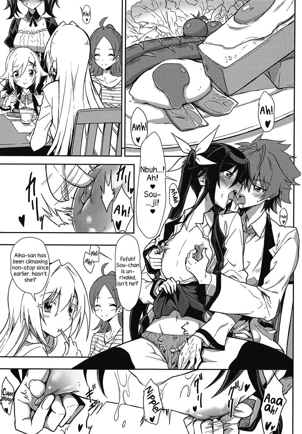 (C95) [Engoutenma (yuto)] Hinnyuu de Chikubi ga Yowai Aika-san no Ichinichi | A day in the life of the small tittied Aika-san and her sensitive nipples (Ore, Twintail ni Narimasu.) [English] [EHCOVE] - Page 4