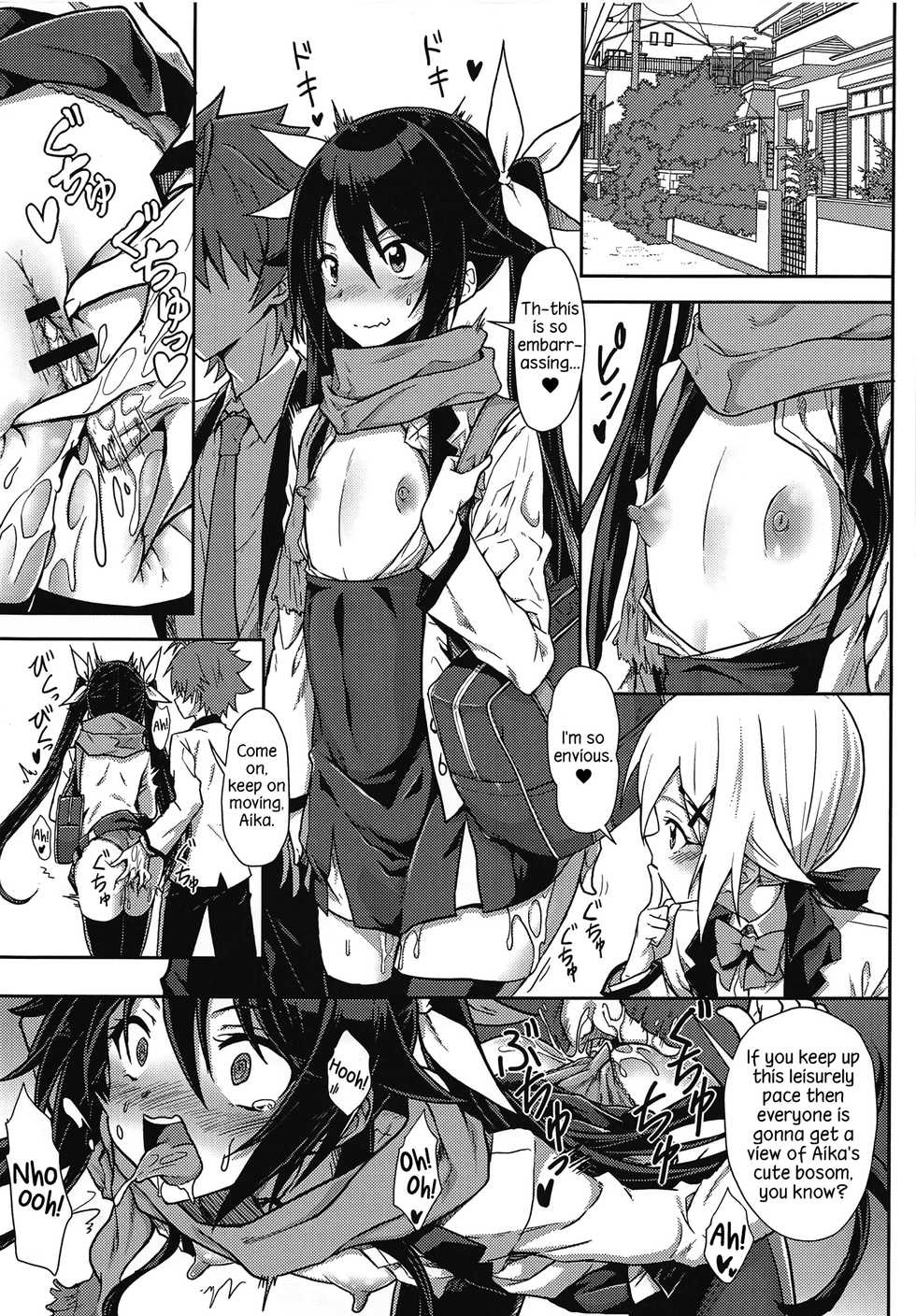 (C95) [Engoutenma (yuto)] Hinnyuu de Chikubi ga Yowai Aika-san no Ichinichi | A day in the life of the small tittied Aika-san and her sensitive nipples (Ore, Twintail ni Narimasu.) [English] [EHCOVE] - Page 6