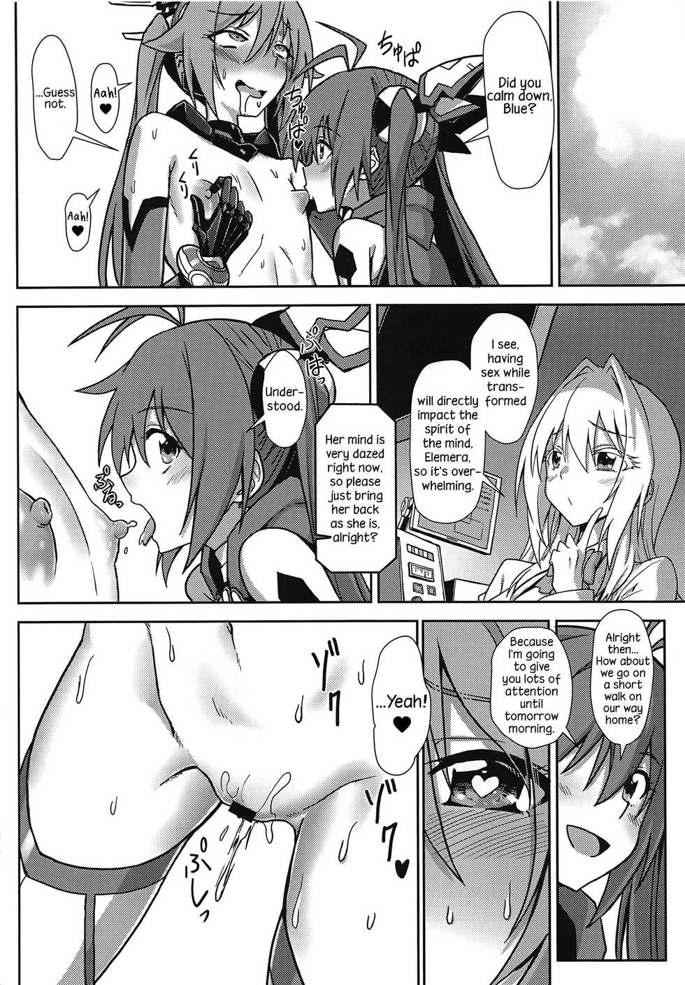 (C95) [Engoutenma (yuto)] Hinnyuu de Chikubi ga Yowai Aika-san no Ichinichi | A day in the life of the small tittied Aika-san and her sensitive nipples (Ore, Twintail ni Narimasu.) [English] [EHCOVE] - Page 19