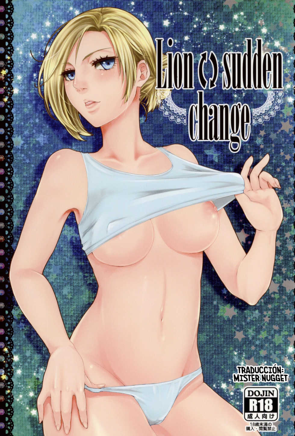 (C86) [Empty Room (Sanada)] Lion sudden change (Shingeki no Kyojin) [Spanish] [Mister Nugget] - Page 1