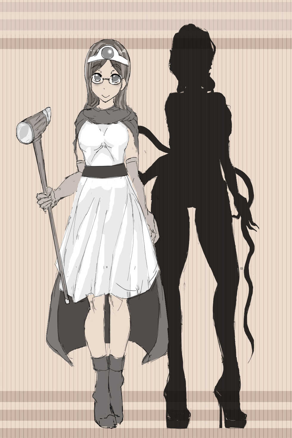 [BB] DQ3 Kenja (Dragon Quest III) [Chinese] [半夜不睡覺在那漢化] - Page 1