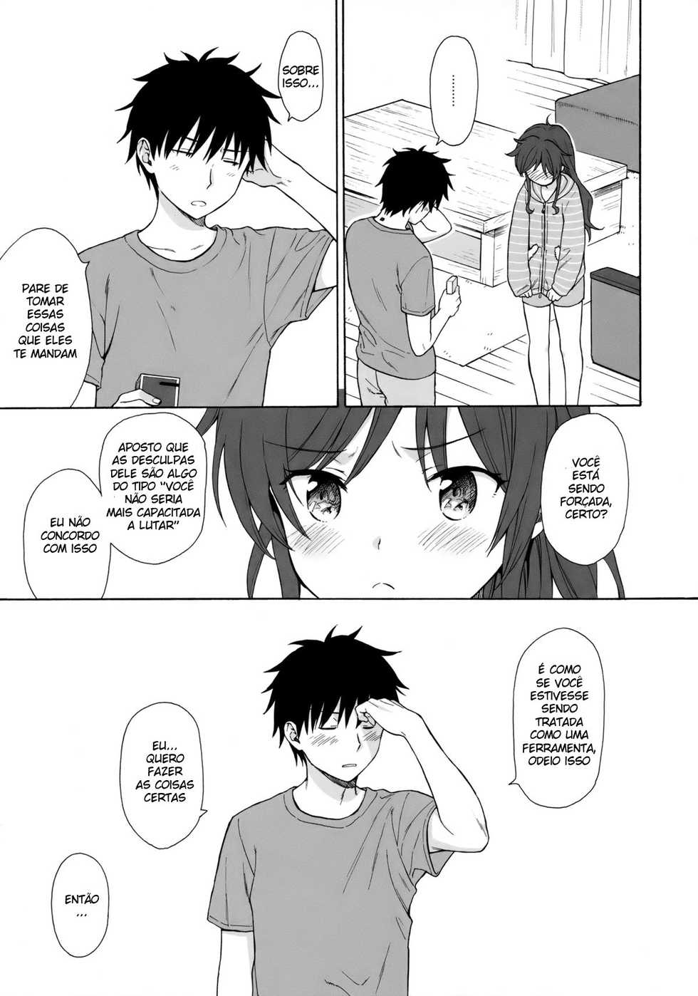 (C92) [Fuka Fuka (Sekiya Asami)] Anata no Komatta Kao ga Mitai. | Eu Quero Ver a Sua Carinha de Preocupado (Qualidea Code) [Portuguese-BR] [Mundo Hentai] - Page 11