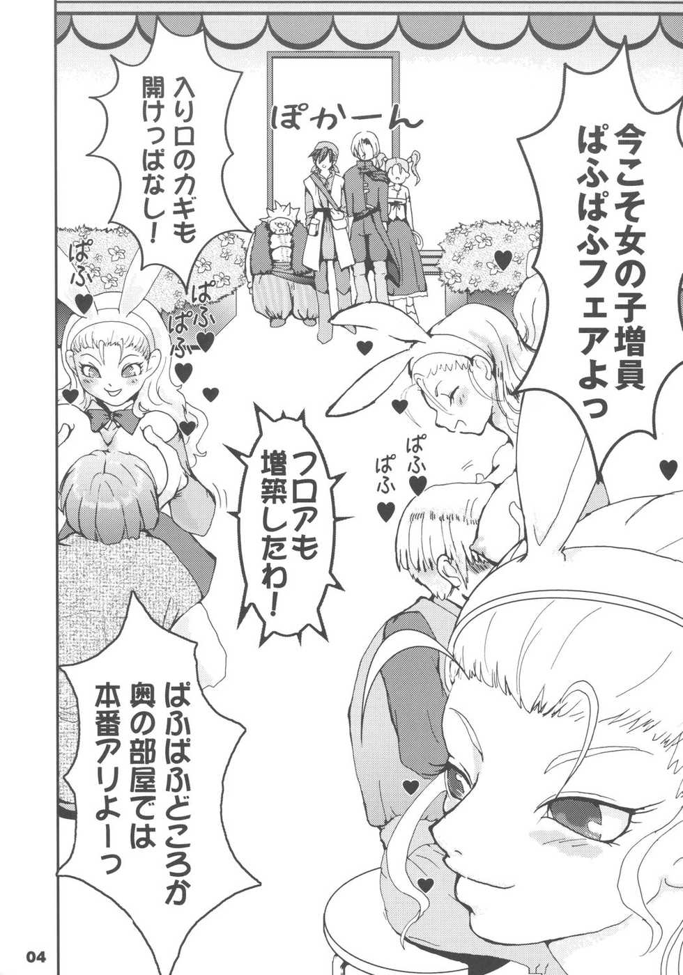 (SC27) [URAN-FACTORY (URAN)] Himegimi ni Shukufuku wo (Dragon Quest VIII) - Page 3