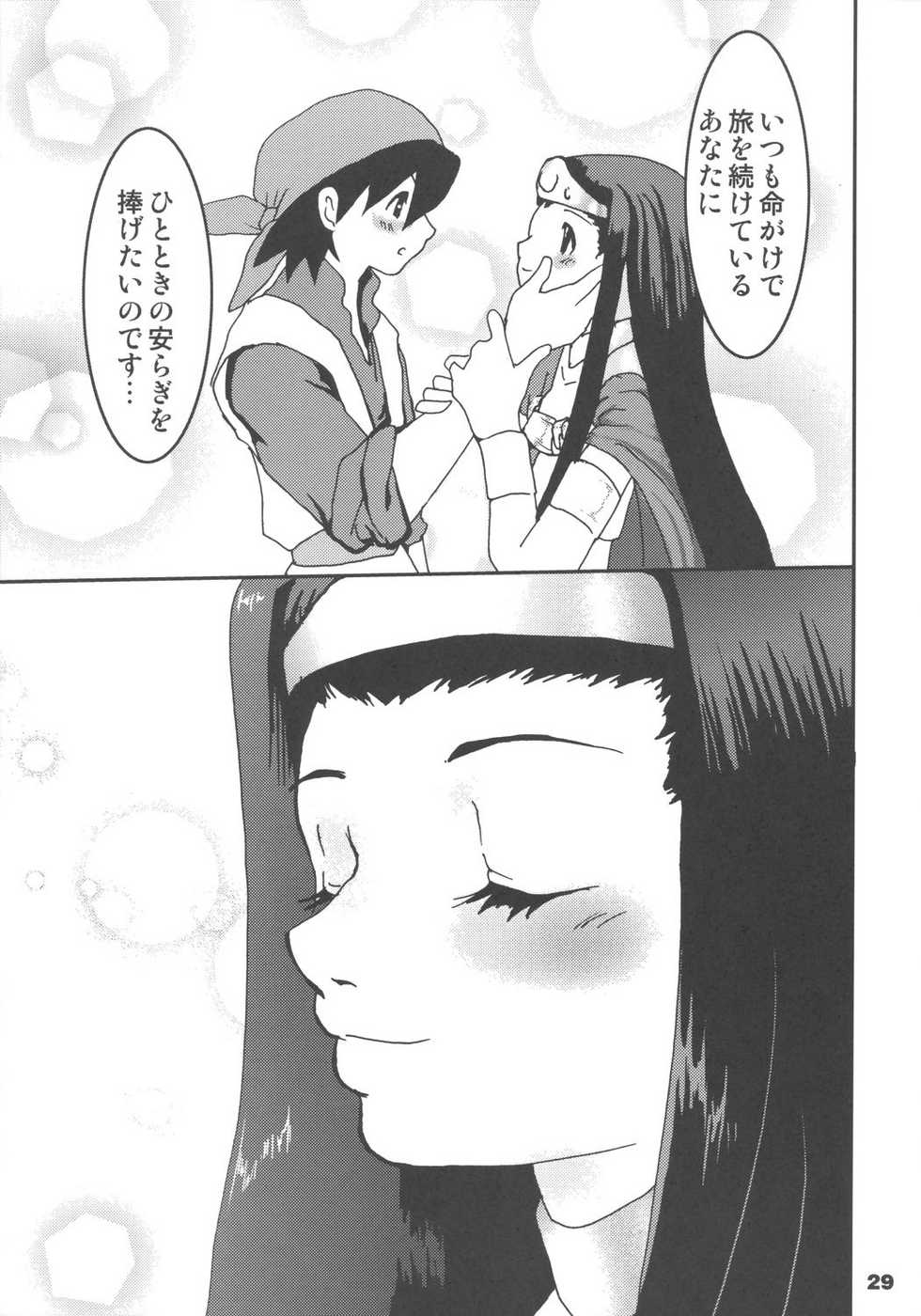 (SC27) [URAN-FACTORY (URAN)] Himegimi ni Shukufuku wo (Dragon Quest VIII) - Page 28