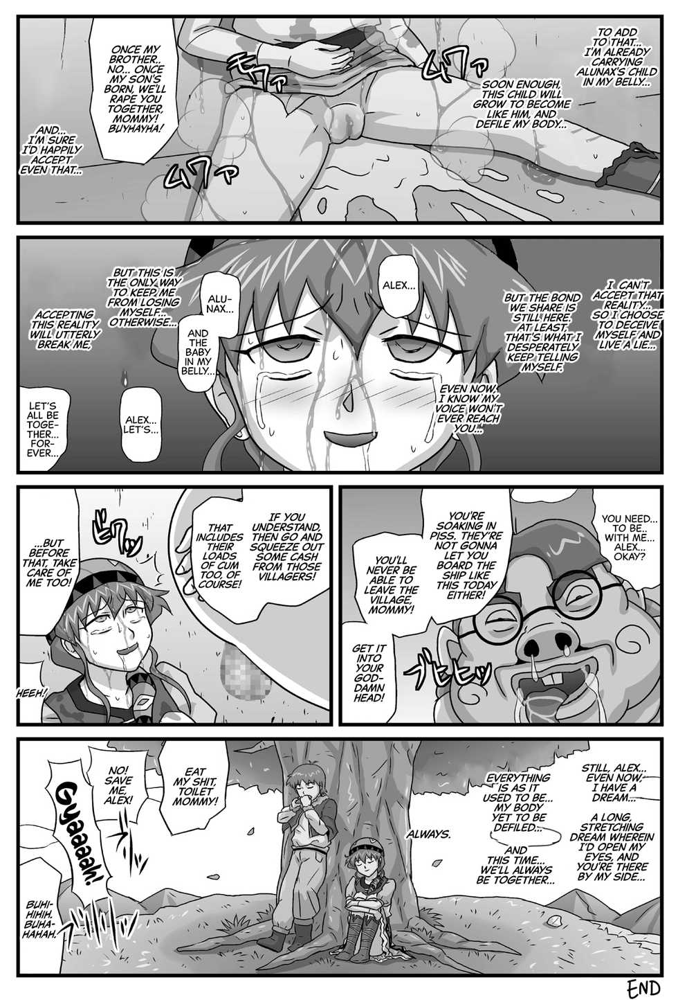 [Amatsukami] Burg no Benkihime 6 | The Cumdumpster Princess of Burg 6 (Lunar: Silver Star Story) [English] [CulturedCommissions] - Page 32