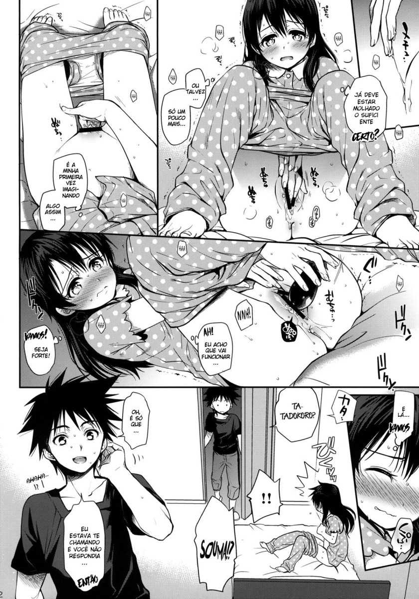 (C86) [Takumi na Muchi (Takumi na Muchi)] Shokuyoku Zenkai! (Shokugeki no Soma) [Portuguese-BR] [Mundo Hentai] - Page 20
