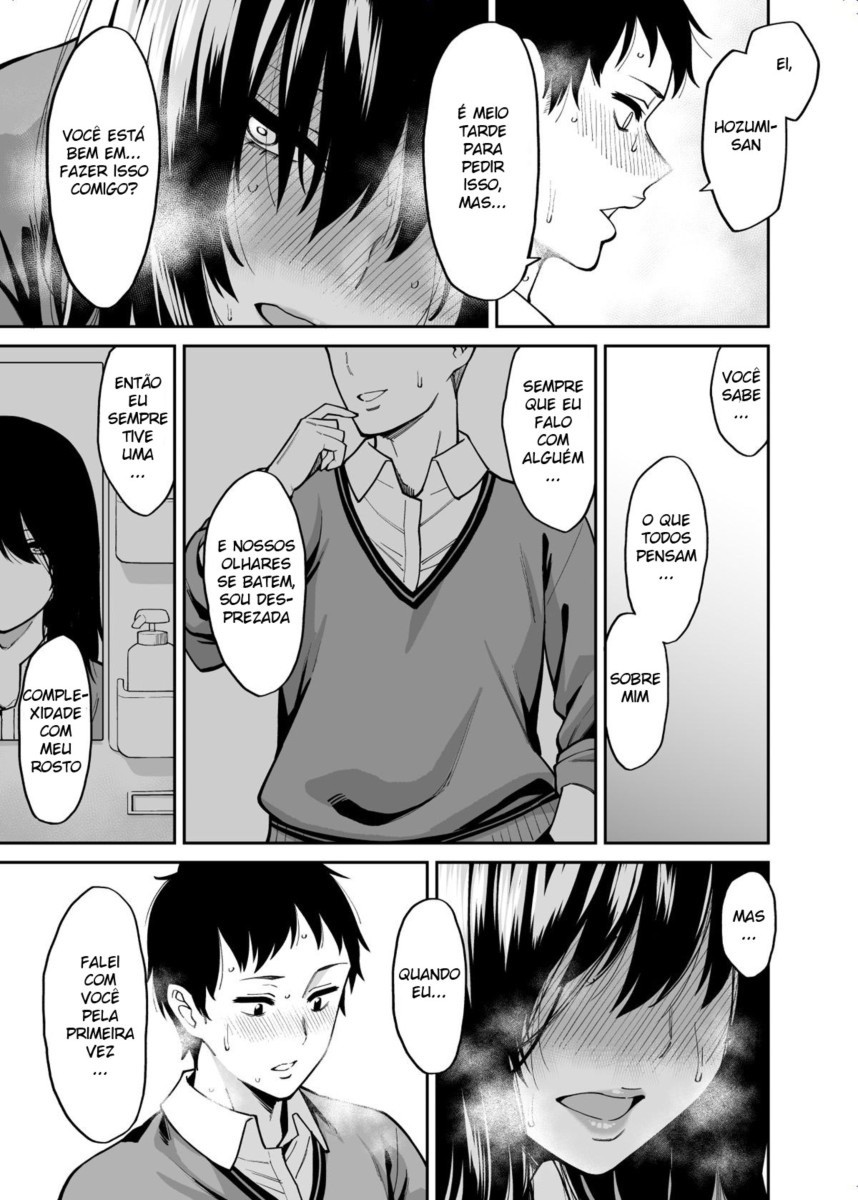 [Uchuusen Shoujigou (Shouji Nigou)] Metsuki no Warui Class no Anoko [Portuguese-BR] [Mundo Hentai] - Page 26