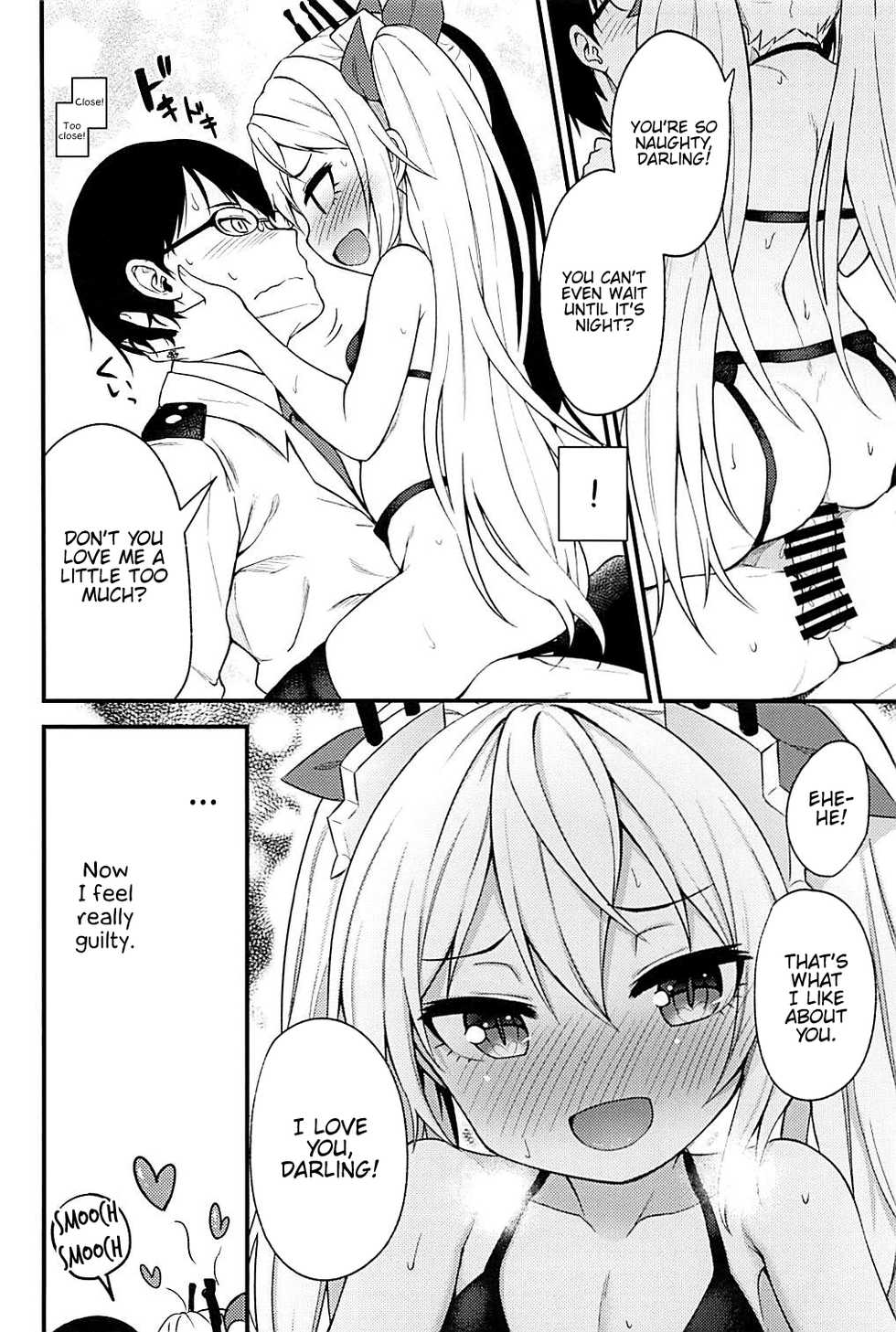 (C94) [Wasuraruru Tegami (Binsen)] Ninshiki Kakusei Somnophilia (Azur Lane) [English] {Hennojin} - Page 7