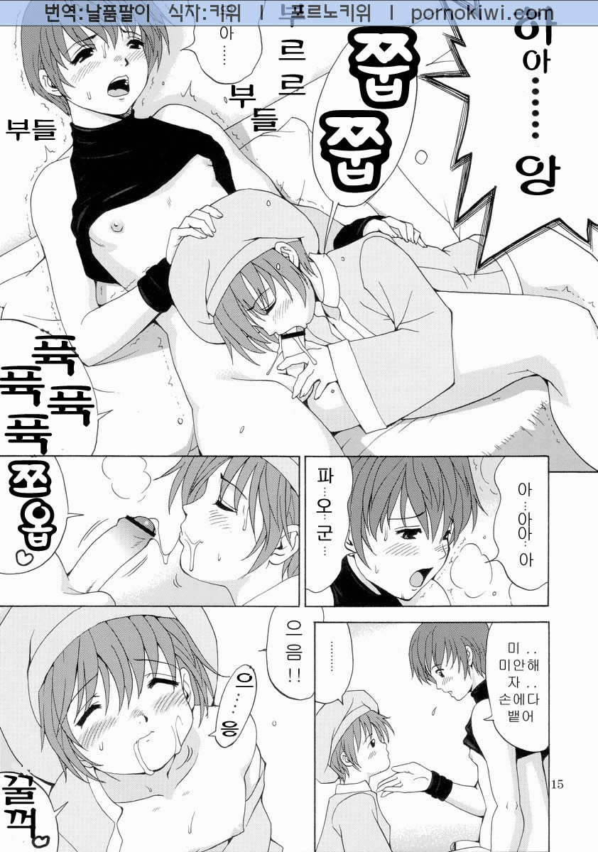(C66) [Saigado (Saigado)] The Yuri & Friends Chris Maniax (The King of Fighters) [Korean] - Page 15