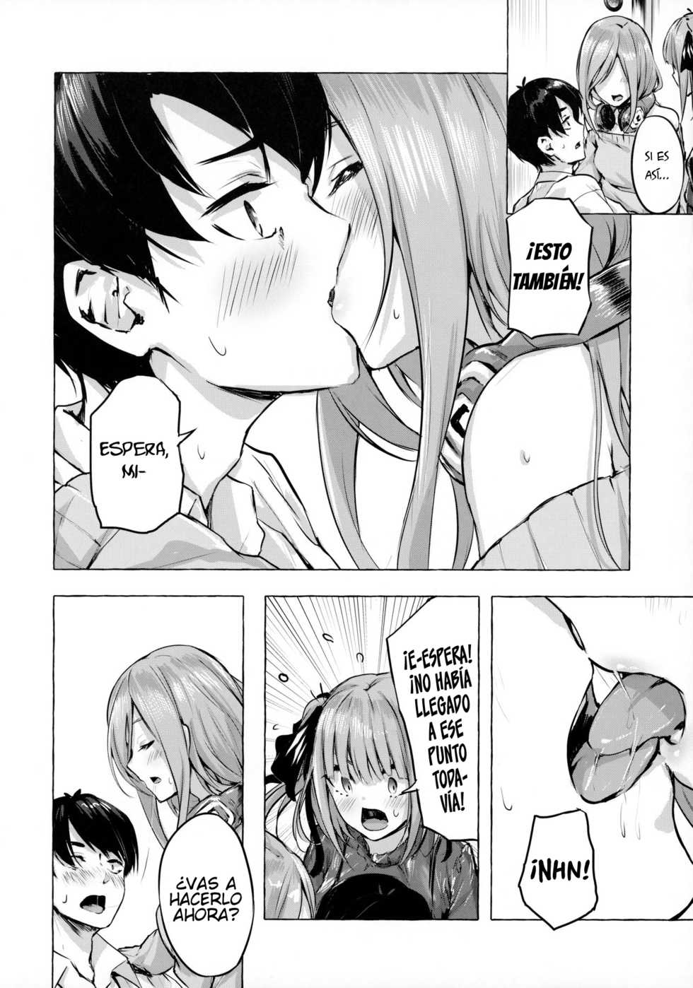 [Sawaraya Shoten (Sahara Gensei)] Hanayome no Kakuritsu (Gotoubun no Hanayome) [Spanish] [NHN SCANS] - Page 6