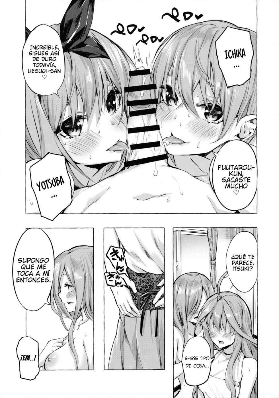 [Sawaraya Shoten (Sahara Gensei)] Hanayome no Kakuritsu (Gotoubun no Hanayome) [Spanish] [NHN SCANS] - Page 21