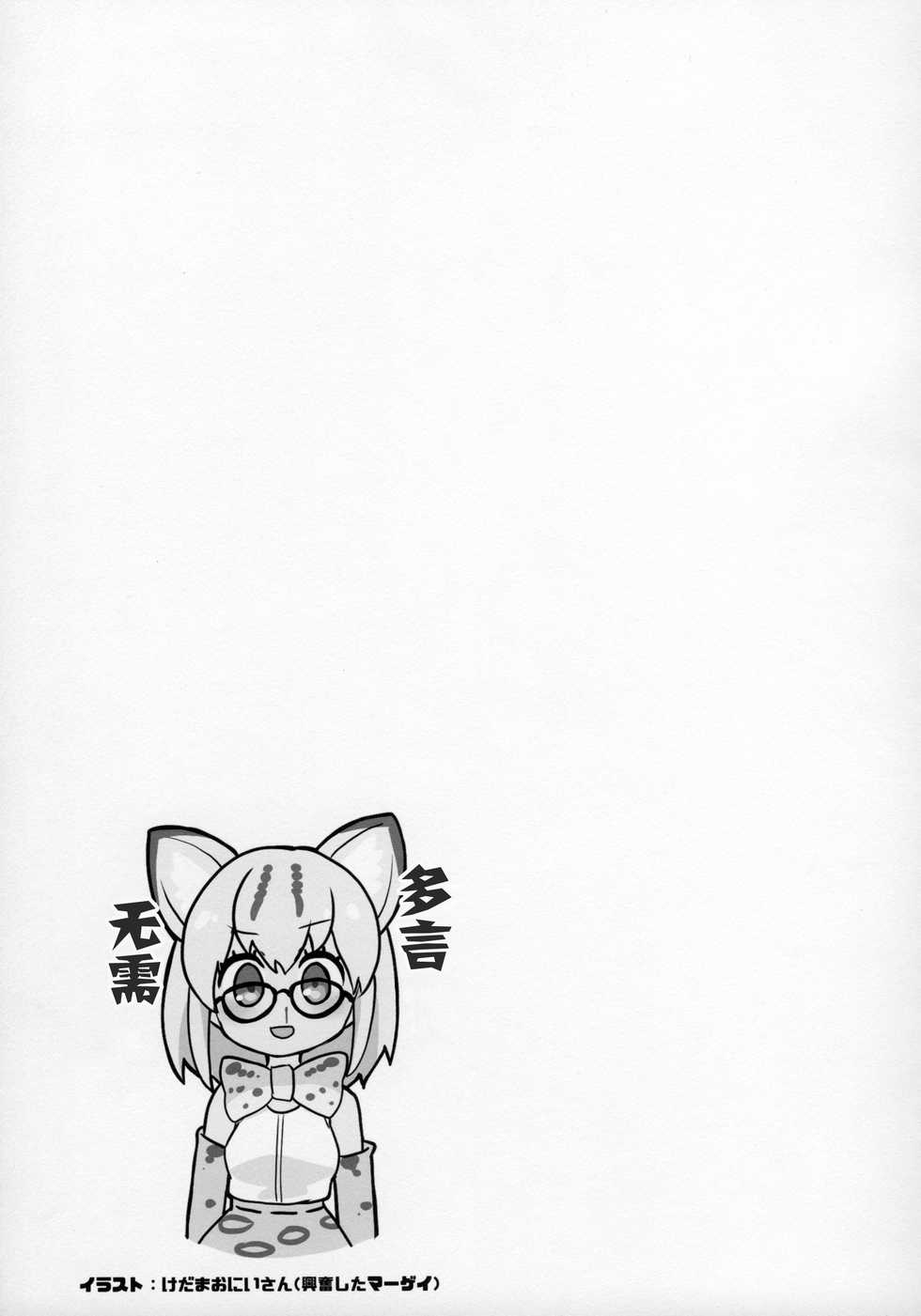 (Japariket 3) [Sarasara Chazuke (Various)] Yuri Ecchihou (Kemono Friends) [Chinese] [砂糖汉化组] - Page 36