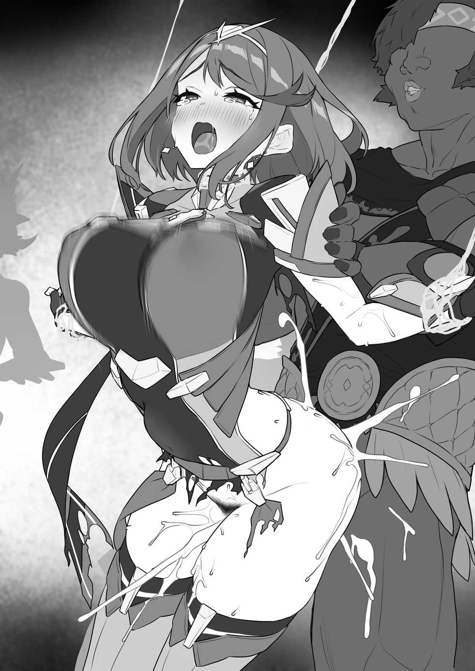 [Pony Farm (Bonnie)] Homura-chan no Junan (Xenoblade Chronicles 2) [Textless] - Page 29