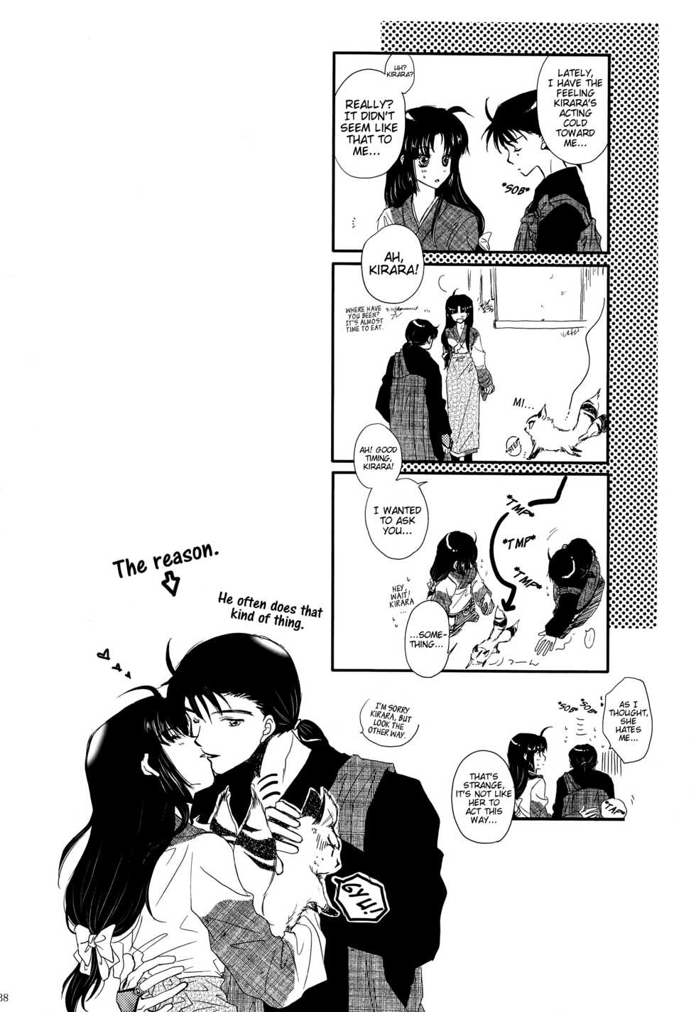 (C76) [Holiday School (Chikaya)] Iromatsuyoibana | Sensual night flower (Inuyasha) [English] [EHCove] - Page 37