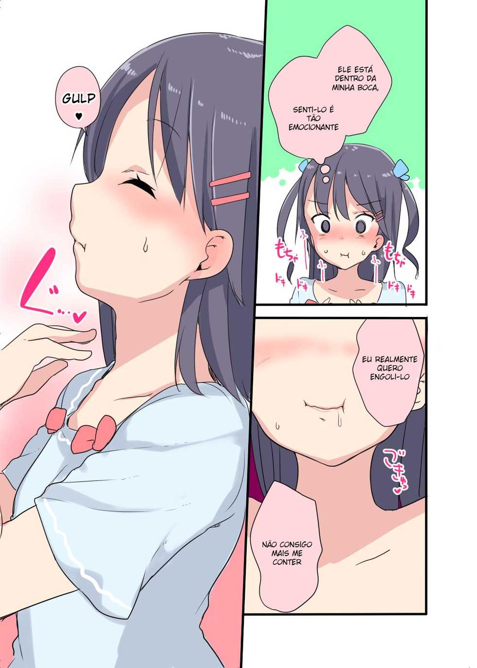 [Fuyuno Mikan] Kanojo ni Taberarete [Portuguese-BR] [ca50] - Page 4