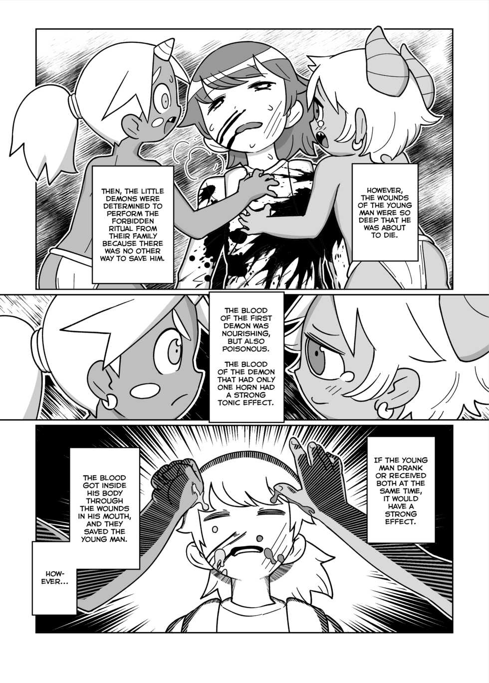 [Tamagomura (Oden)] Daisuki na Kimi no Tame ni [English] [Yuuta's Blog] [Digital] - Page 3