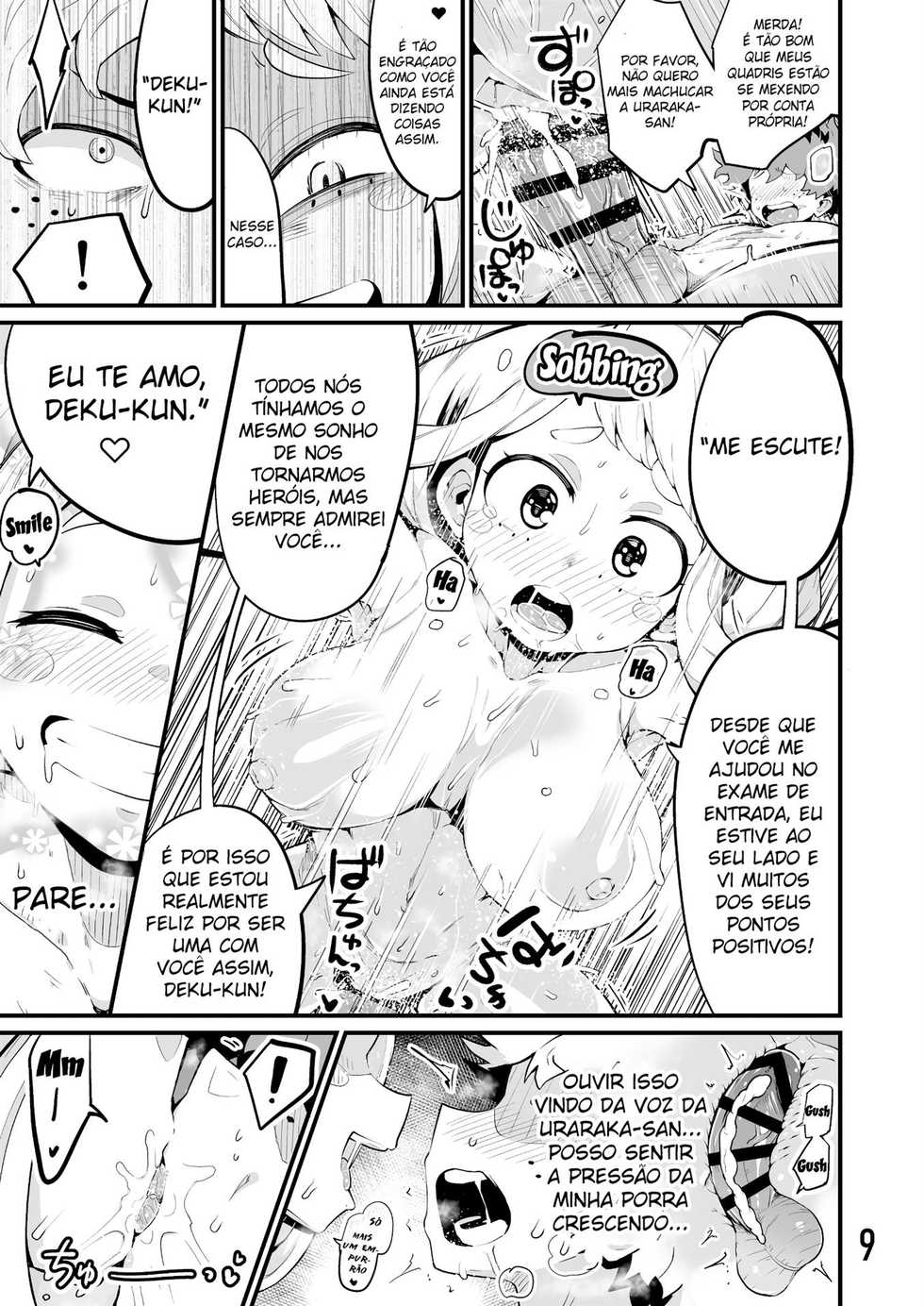 [slime_eer (Nutaunagi)] Boku to Nottori Villain Nakademia Vol. 3 (Boku no Hero Academia) [Portuguese-BR] [hentaikai.com] [Digital] - Page 8