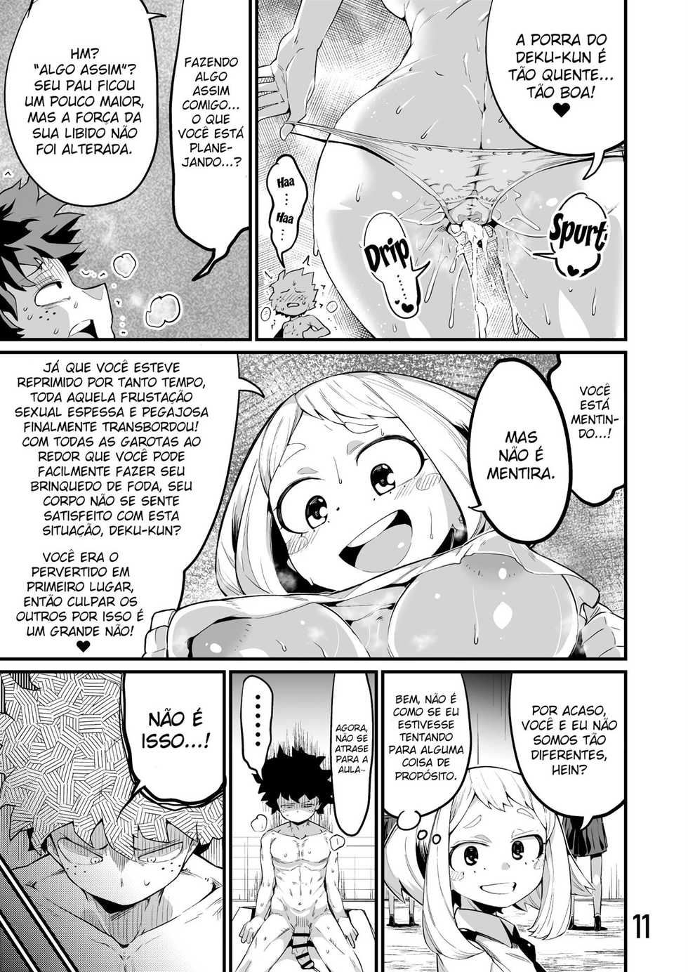 [slime_eer (Nutaunagi)] Boku to Nottori Villain Nakademia Vol. 3 (Boku no Hero Academia) [Portuguese-BR] [hentaikai.com] [Digital] - Page 10