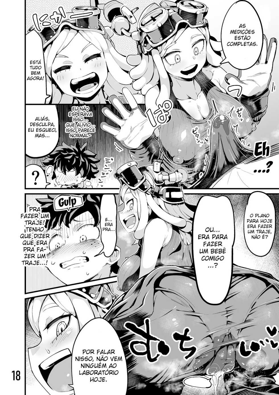 [slime_eer (Nutaunagi)] Boku to Nottori Villain Nakademia Vol. 3 (Boku no Hero Academia) [Portuguese-BR] [hentaikai.com] [Digital] - Page 16