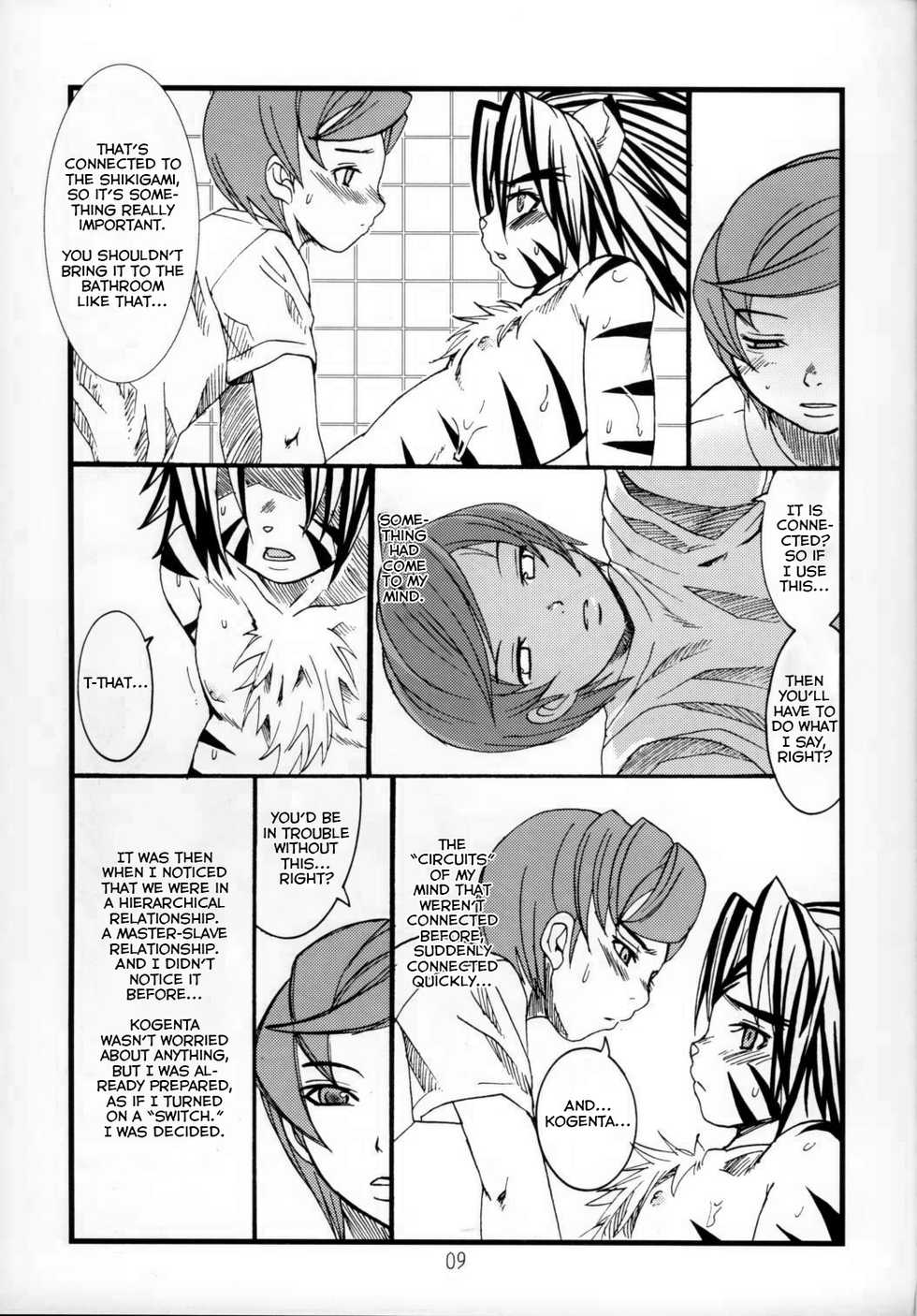 (Shota Collection 4) [Chika Sekai (Palco Nagashima)] Kogemani (Onmyou Taisenki) [English] [Yuuta's Blog] - Page 9
