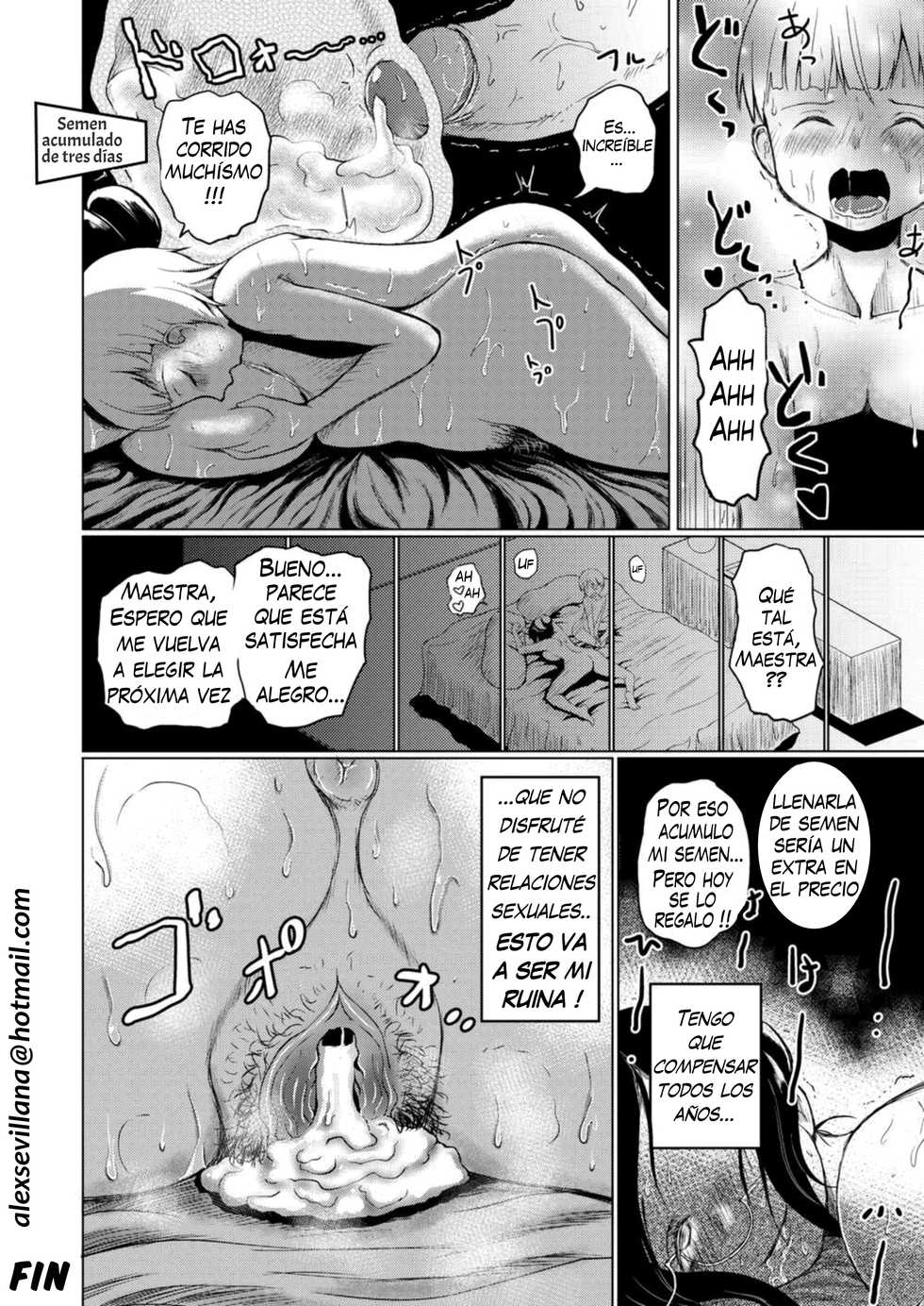 ALUMNO ENSEÑA A SU MAESTRA [Spanish] [Rewrite] [5eXv1LL4 - Mano Negra - KARAY] - Page 24