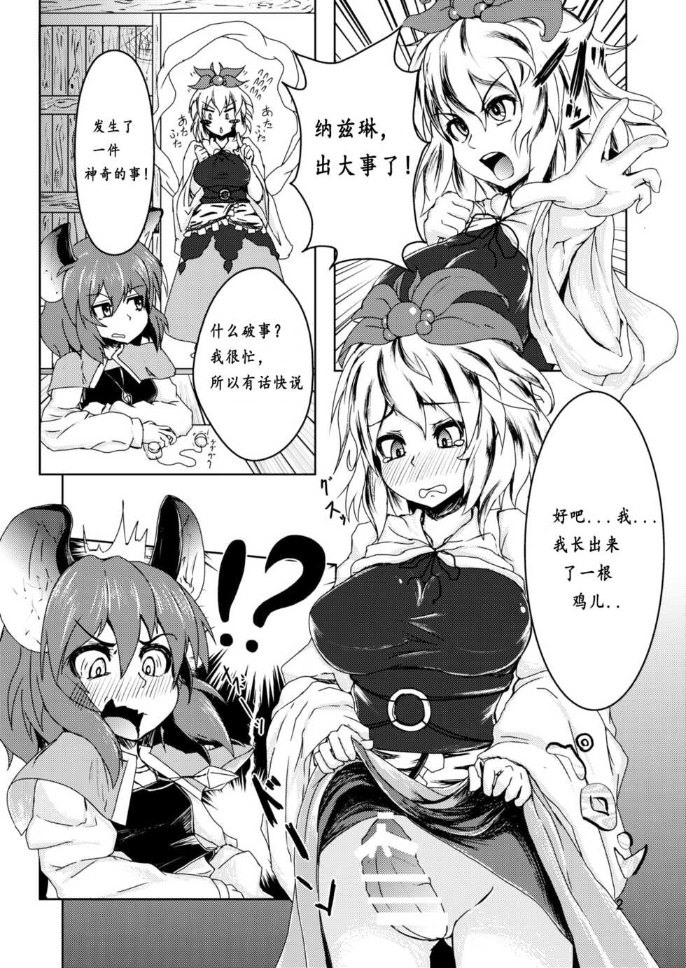 [Cheese Company (Peso)] Tora ga Nezumi ni Kateru Wake ga Nai!! (Touhou Project) [Chinese] [yyub汉化] [Digital] - Page 4