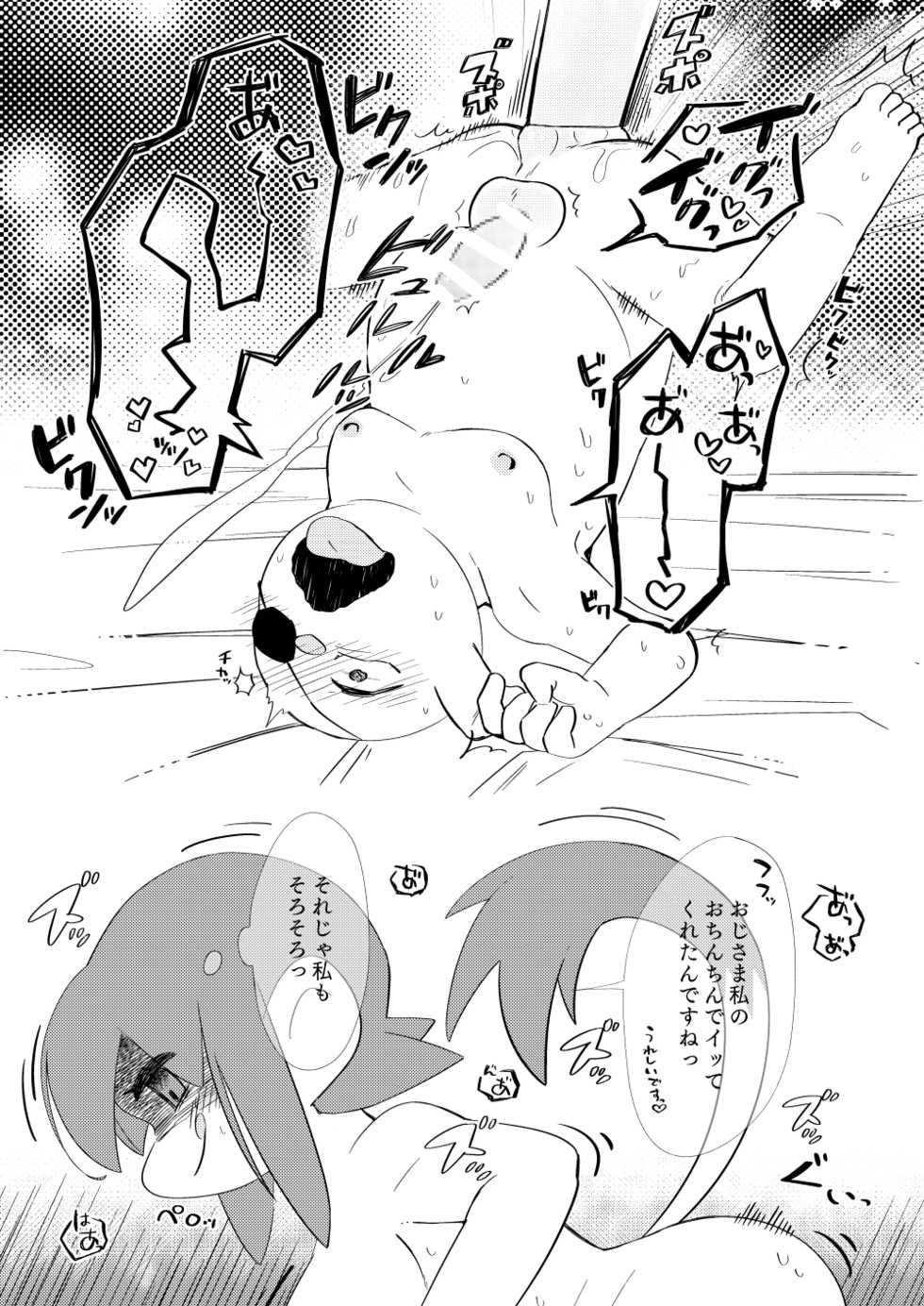 [ROM Sen] Nenrei Gyakuten Futanari Lolo x Garlen (Klonoa) - Page 12
