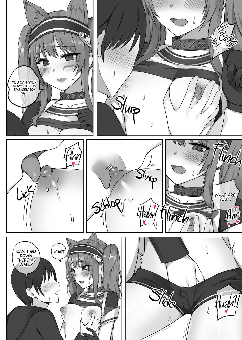 [CANAPE] Angelina Creampie | 안젤리나 만화 (Arknights) [English] [UncontrolSwitchOverflow] - Page 6