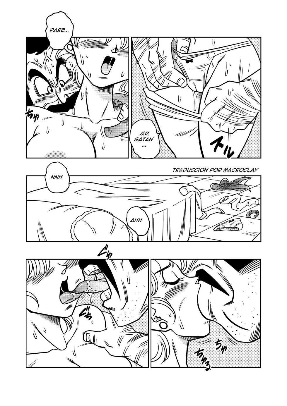 [Yamamoto] Mister Satan no Himitsu no Training | El Entrenamiento Secreto de Mr. Satan (Dragon Ball Z) [Spanish] [Macroclay] - Page 7