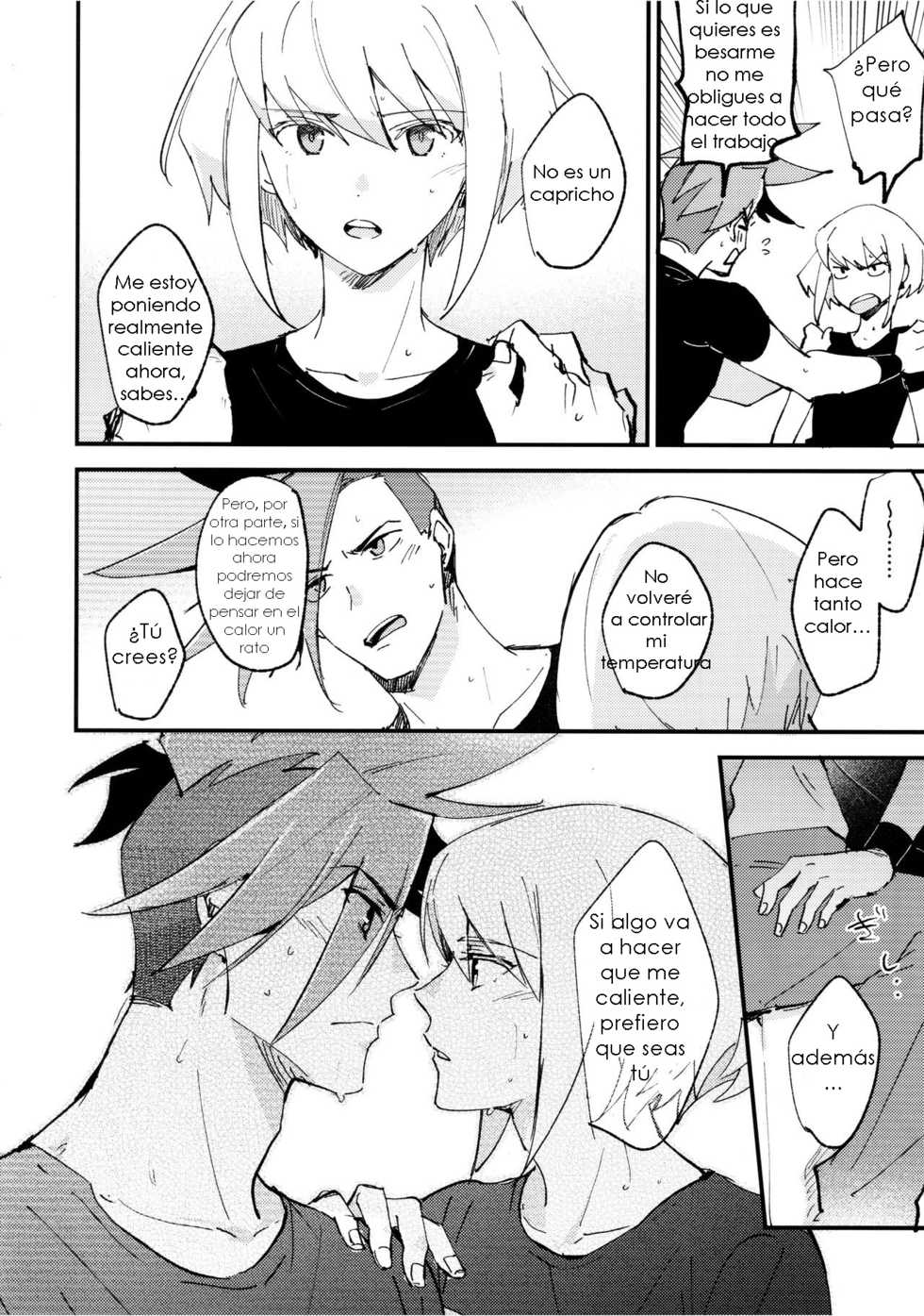 (Kanzen Nenshou!!) [Aotsukitei (Aotsuki Ren)] Tokete Tokashite (Promare) [Spanish] - Page 9