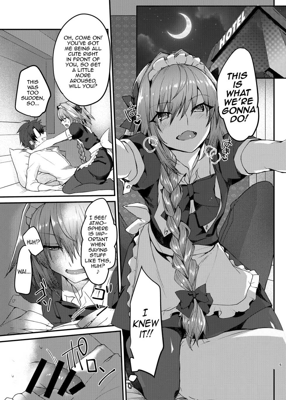 [Nekorobi (Nakajima Kotoko)] Astolfo-kun to Cosplay H suru Hon (Fate/Grand Order) [English] [mysterymeat3] [Digital] - Page 4