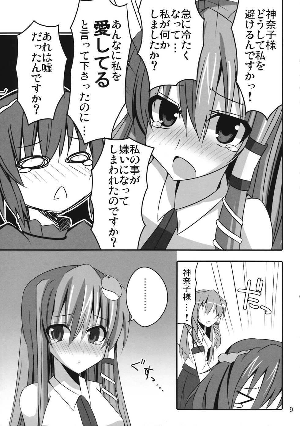(C76) [RODEO (Yoshida)] PLEASE BELIEVE ONLY ME (Touhou Project) - Page 8