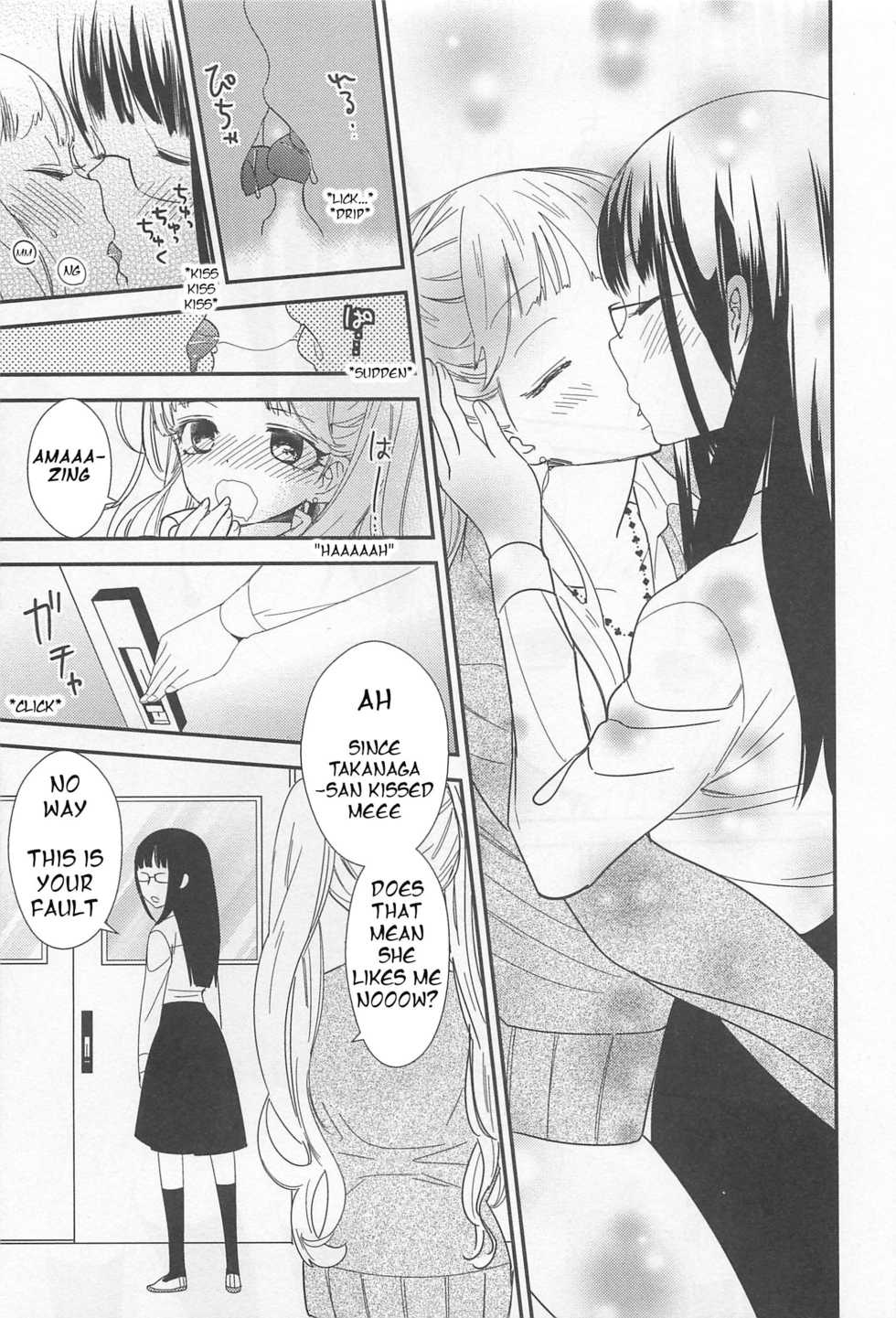 [Gyuunyuu Linda] Momo to Iincho | Momo and the Chairwoman (L -Ladies & Girls Love- 02) [English] [HellItself] - Page 9