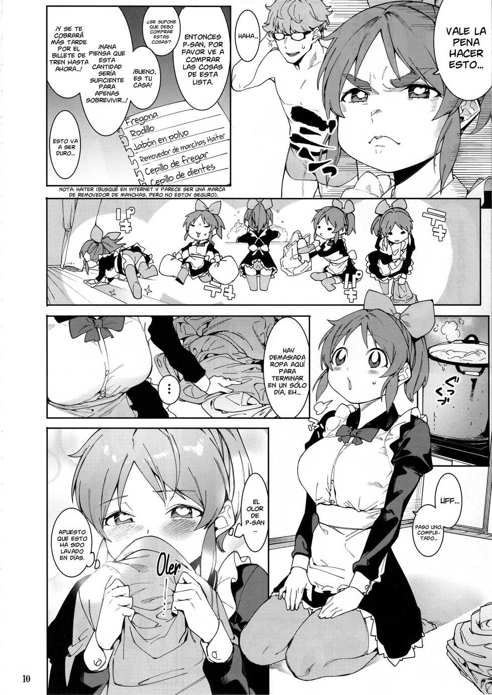 (C97) [DogStyle (Menea the Dog)] Tabegoro Bunny | La Conejita está buena para comer (THE IDOLM@STER CINDERELLA GIRLS) [Spanish] [NICONIISCANS] - Page 9