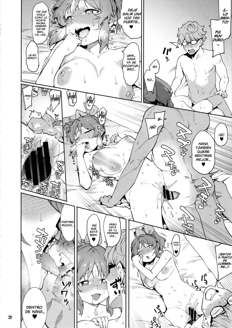 (C97) [DogStyle (Menea the Dog)] Tabegoro Bunny | La Conejita está buena para comer (THE IDOLM@STER CINDERELLA GIRLS) [Spanish] [NICONIISCANS] - Page 19
