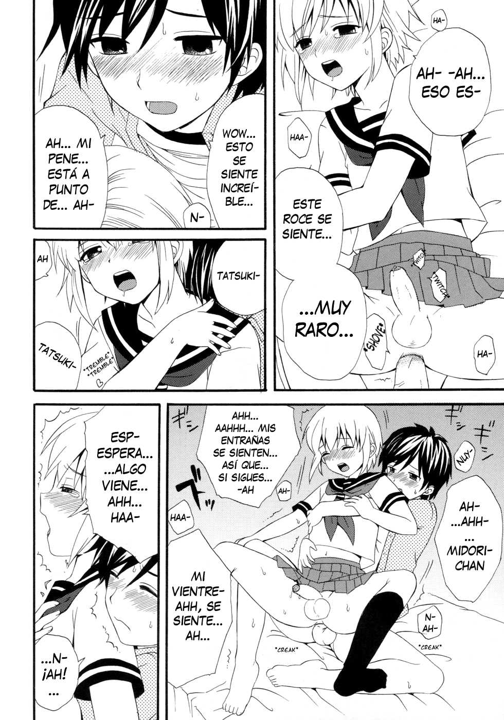 (Shotaket 11) [Rorororomo (Makita Masaki)] Oshiete! Midori-chan | Teach Me! Midori-chan! (Shounen Iro Zukan ~Shoujosou~) [Spanish] [Brian Alvarez] [Decensored] - Page 14