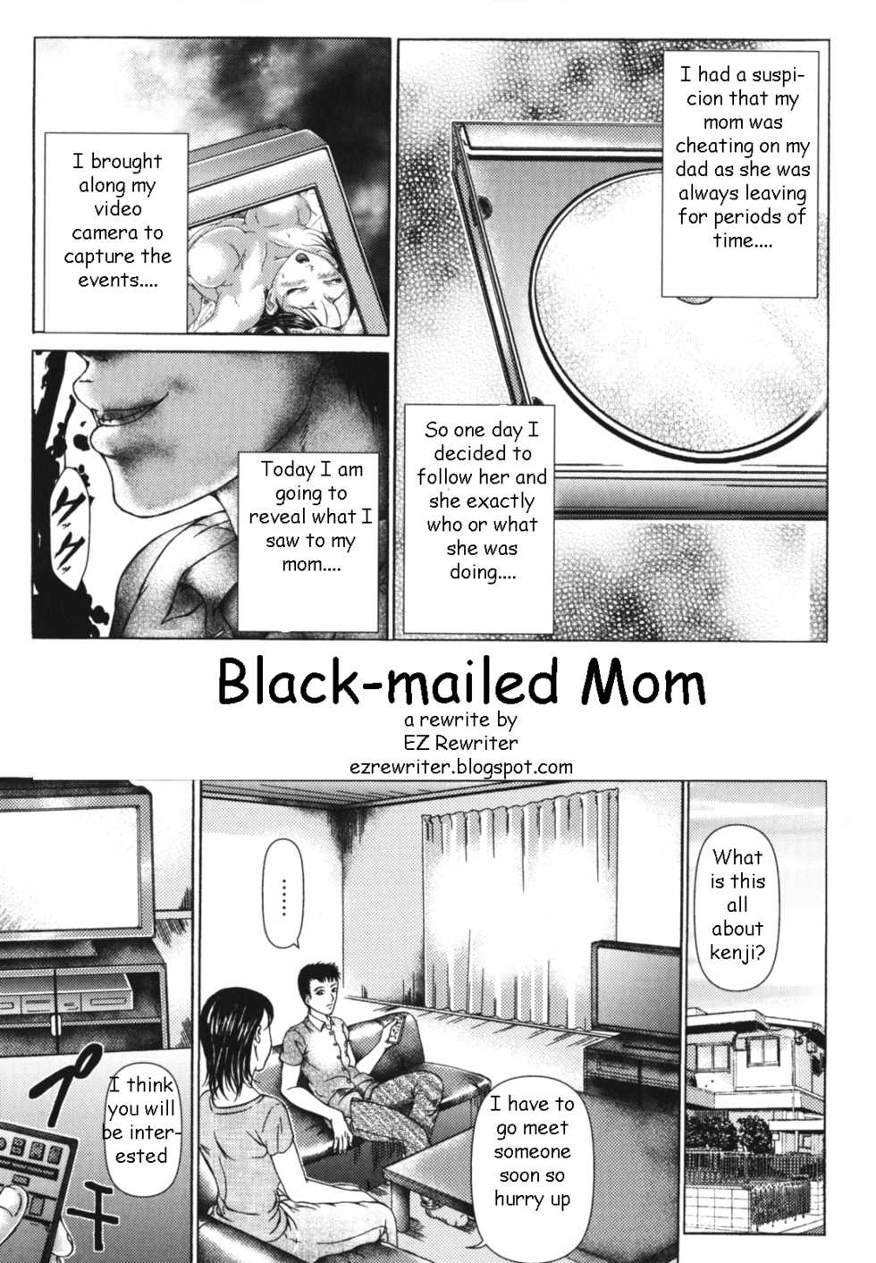 Black-mailed Mom Pt. 1-2 [English] [Rewrite] [EZ Rewriter] - Page 1
