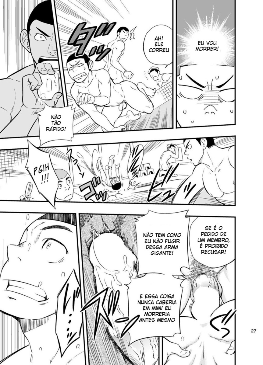 [Draw Two (Draw2)] Yahari Kono Yakyuubu Gasshuku wa Machigatte iru. [Portuguese-BR] [Digital] - Page 28