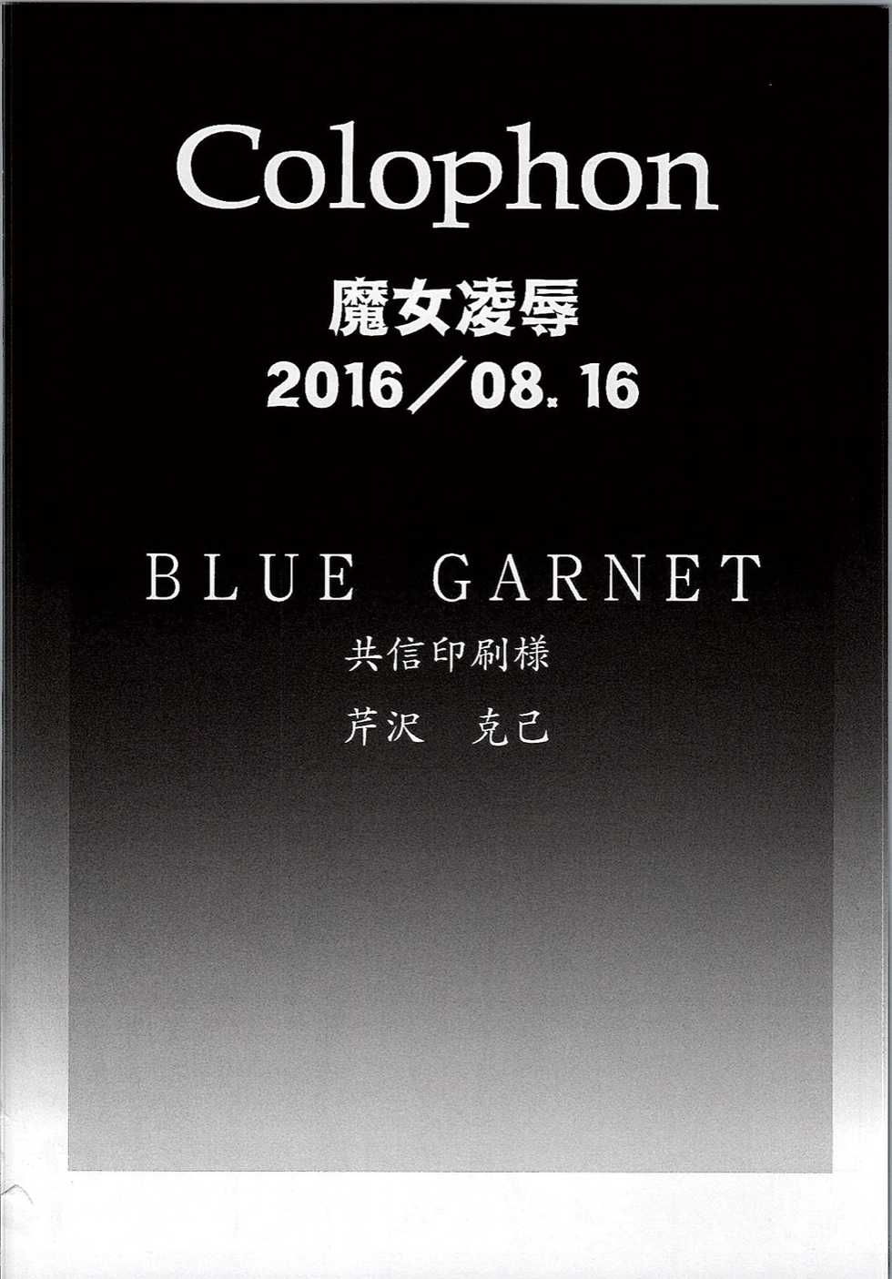 (C90) [Blue Garnet (Serizawa Katsumi)] Majo Ryoujoku (Mahou Tsukai PreCure!) [Chinese] [不咕鸟汉化组] - Page 33